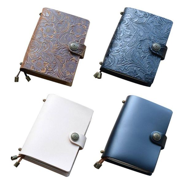 notepads vintage leather travel journal notebook diary embossed flower press notepad sketchbook handmade travelers note book wholesales, Purple;pink
notepads vintage leather travel journal notebook diary embossed flower press notepad sketchbook handmade travelers note book wholesales, Purple;pink