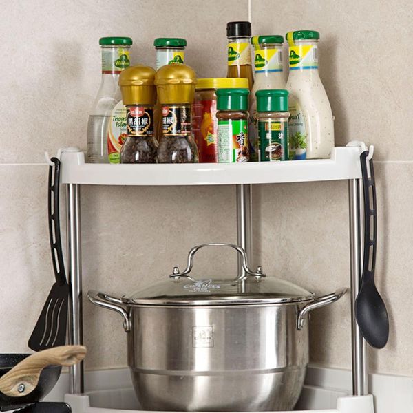 storage bottles & jars spice rack kitchen corner 2/3 layer organizer condiment seasoning shelf accessories
storage bottles & jars spice rack kitchen corner 2/3 layer organizer condiment seasoning shelf accessories