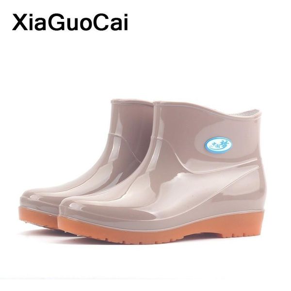 boots spring autumn women's shoes female rainboots waterproof slip-on ankle ladies wading footwear drop, Black
boots spring autumn women's shoes female rainboots waterproof slip-on ankle ladies wading footwear drop, Black