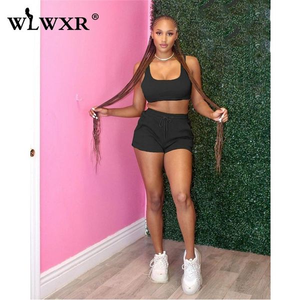 women's tracksuits wlwxr summer tracksuit matching sets solid 2 two piece women outfits black sleeveless crop bike shorts female 2021, Gray
women's tracksuits wlwxr summer tracksuit matching sets solid 2 two piece women outfits black sleeveless crop bike shorts female 2021, Gray