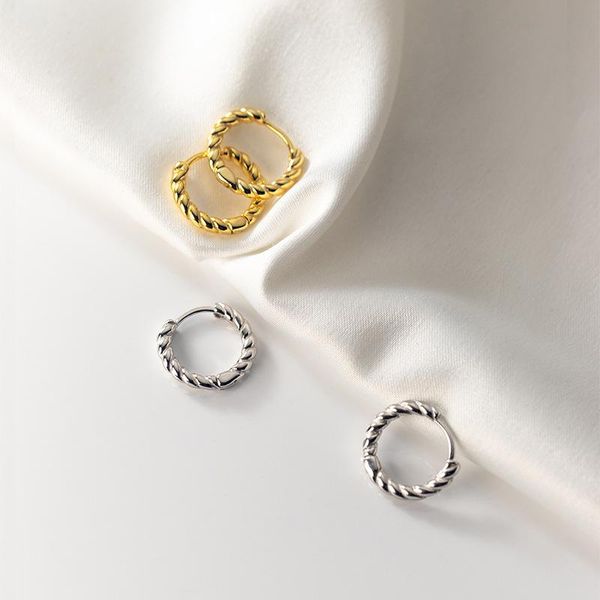 hoop & huggie mloveacc 925 sterling silver twist circle earrings minimalist elegant earings for women 2021 summer jewelry, Golden;silver
hoop & huggie mloveacc 925 sterling silver twist circle earrings minimalist elegant earings for women 2021 summer jewelry, Golden;silver