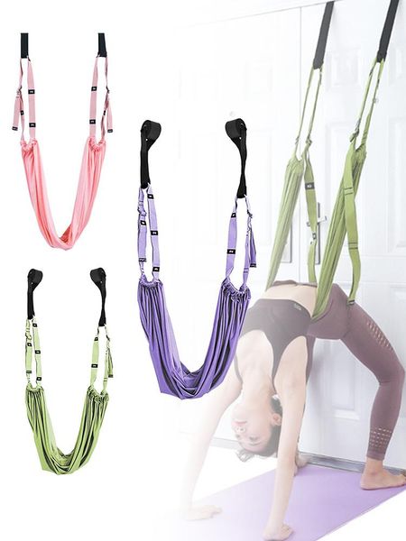 yoga strap hammock adjustable swing stretch anti-gravity inversion exercises multilayer belt workout accessories resistance bands
yoga strap hammock adjustable swing stretch anti-gravity inversion exercises multilayer belt workout accessories resistance bands