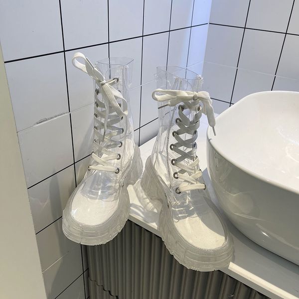 boots transparent female autumn fashions shoes, high-heeled harajuku heel + midsummer nv5h, Black
boots transparent female autumn fashions shoes, high-heeled harajuku heel + midsummer nv5h, Black