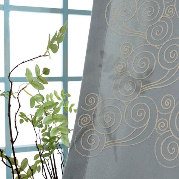 curtain & drapes modern minimalist style polyester cotton embroidered curtains for living dining room bedroom blackout customization
curtain & drapes modern minimalist style polyester cotton embroidered curtains for living dining room bedroom blackout customization