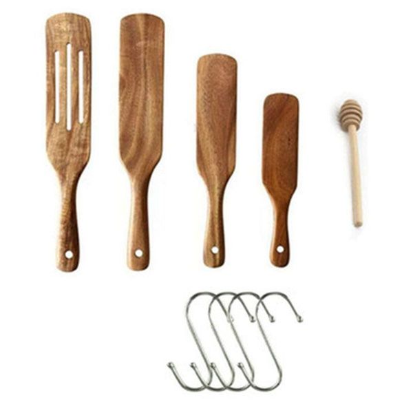 1set wooden cooking utensils set, kitchen utensil set spurtle spatula sets for stirring, mixing storage bags
1set wooden cooking utensils set, kitchen utensil set spurtle spatula sets for stirring, mixing storage bags