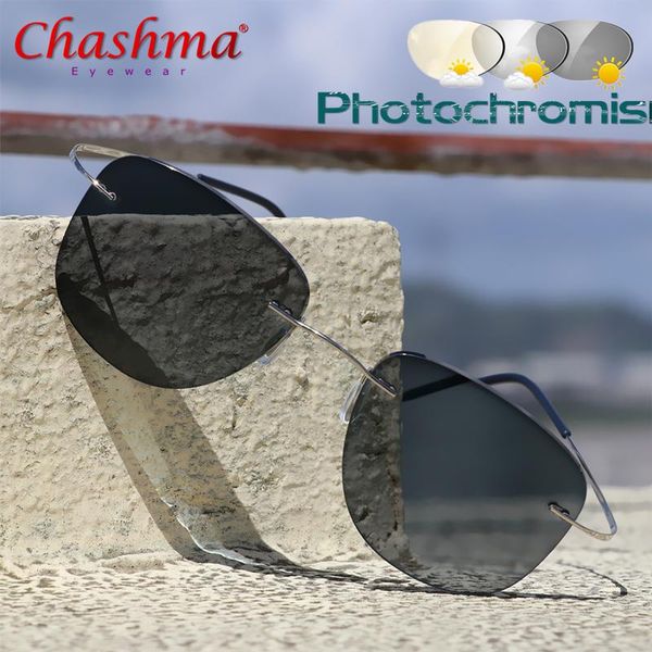fashion sunglasses frames titanium transition aviation pochromic myopia glasses rimless eyeglasses men with diopters, Black
fashion sunglasses frames titanium transition aviation pochromic myopia glasses rimless eyeglasses men with diopters, Black