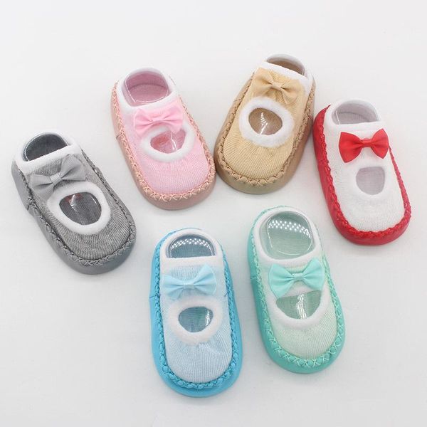 socks spring and autumn baby shoes knitting soft bottom non-slip bowknot hole infant floor cotton children's foot, Pink;yellow
socks spring and autumn baby shoes knitting soft bottom non-slip bowknot hole infant floor cotton children's foot, Pink;yellow