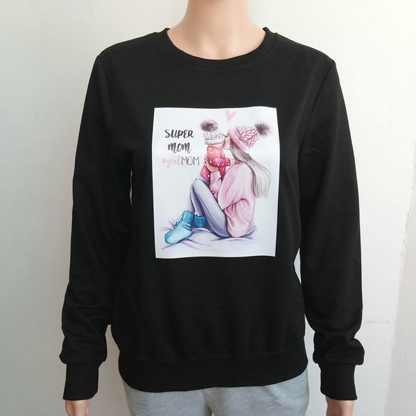 winter casual vogue super mom kawaii graphic pullover long sleeve women hoodie sweatshirt female coat, Black
winter casual vogue super mom kawaii graphic pullover long sleeve women hoodie sweatshirt female coat, Black