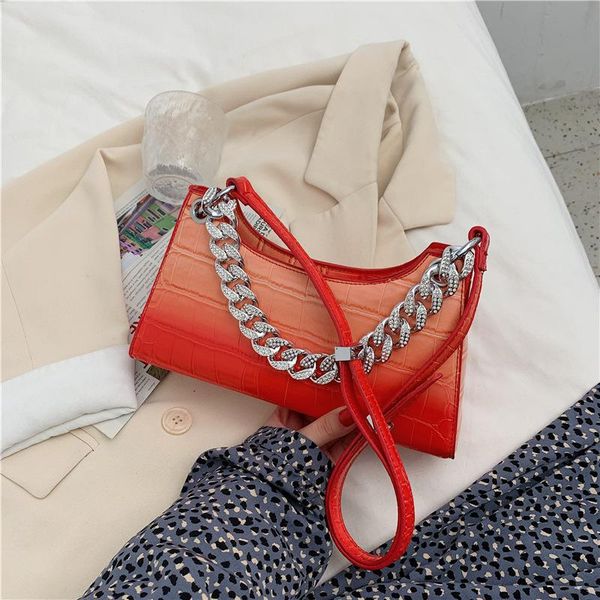 evening bags retro crocodile pattern shoulder bag for women 2021 gradient color diamond-studded chain crossbody handbags
evening bags retro crocodile pattern shoulder bag for women 2021 gradient color diamond-studded chain crossbody handbags
