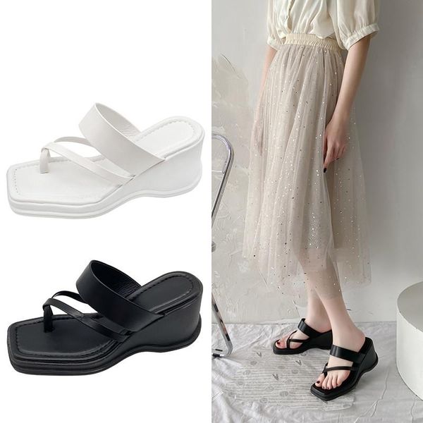 shoes med on a wedge womens slippers outdoor pantofle rubber flip flops platform shale female beach luxury slides 2021 hawaiian, Black
shoes med on a wedge womens slippers outdoor pantofle rubber flip flops platform shale female beach luxury slides 2021 hawaiian, Black