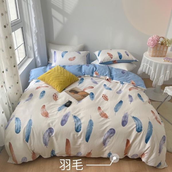 bedding sets 4pcs pure cotton duvet cover set cartoon feather pattern beautiful childhood king size comforter
bedding sets 4pcs pure cotton duvet cover set cartoon feather pattern beautiful childhood king size comforter