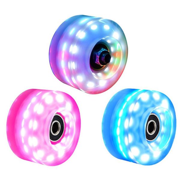 4pcs roller skate wheels led flashing pu wheel high-speed 608rs kids inline skates double row skateboard 32mm*58mm skateboarding
4pcs roller skate wheels led flashing pu wheel high-speed 608rs kids inline skates double row skateboard 32mm*58mm skateboarding