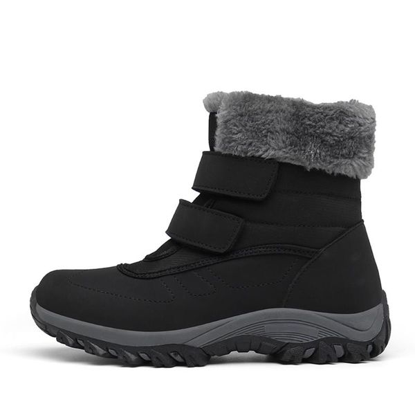 boots leisure short with plush inside women flat waterproof cotton warm snow winter plus size lady round toe shoes, Black
boots leisure short with plush inside women flat waterproof cotton warm snow winter plus size lady round toe shoes, Black