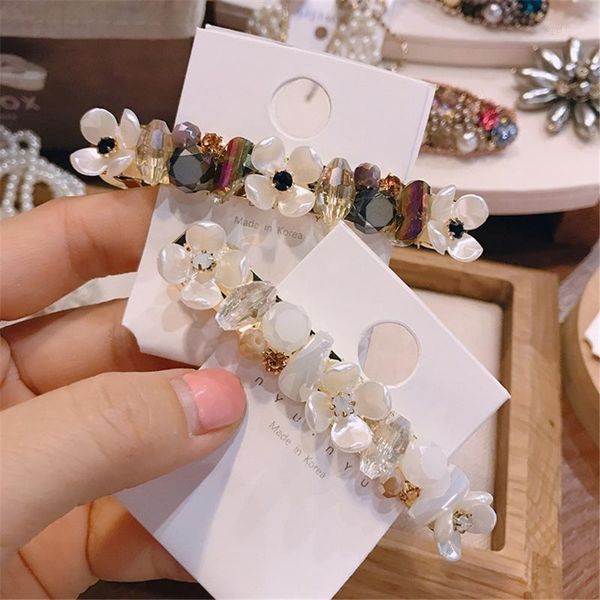 women crystal barrettes flower hairpins hair clips fashion korean lady girl head wear accessories wholesale gifts party1
women crystal barrettes flower hairpins hair clips fashion korean lady girl head wear accessories wholesale gifts party1