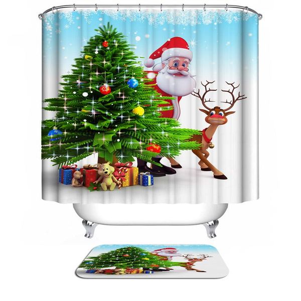 year christmas waterproof & mildewproof 0101 polyester shower curtain nautical anchor house bathroom decor with santa claus curtains
year christmas waterproof & mildewproof 0101 polyester shower curtain nautical anchor house bathroom decor with santa claus curtains