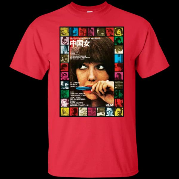 le chinois, jean luc godard, retro, 1960's, cinephile, arthouse, french t-shirt, White;black
le chinois, jean luc godard, retro, 1960's, cinephile, arthouse, french t-shirt, White;black