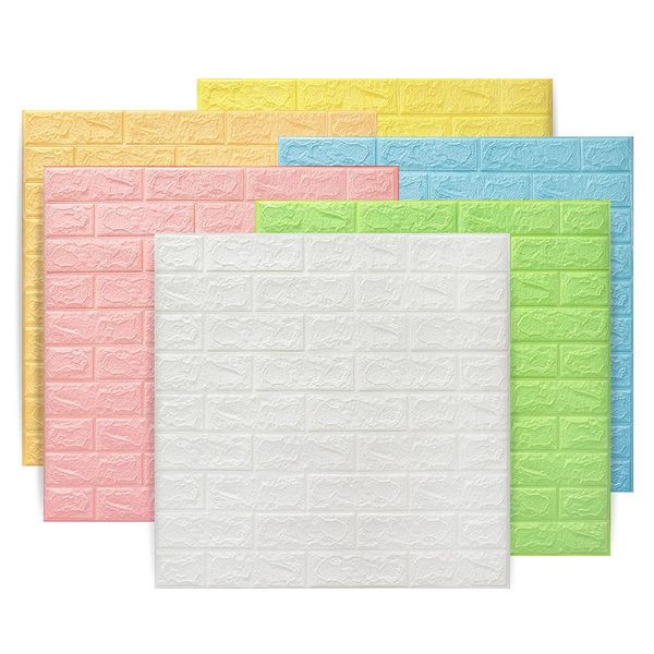 wallpapers 1/6/12 pcs colorful self adhesive wallpaper peel and stick 3d wall panel living room brick stickers bedroom kids
wallpapers 1/6/12 pcs colorful self adhesive wallpaper peel and stick 3d wall panel living room brick stickers bedroom kids