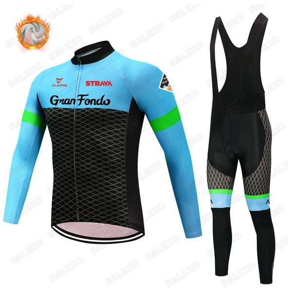 winter warm thermal fleece cycling clothes jersey suit sport riding bike mtb men clothings bib pants set racing sets, Black;blue
winter warm thermal fleece cycling clothes jersey suit sport riding bike mtb men clothings bib pants set racing sets, Black;blue