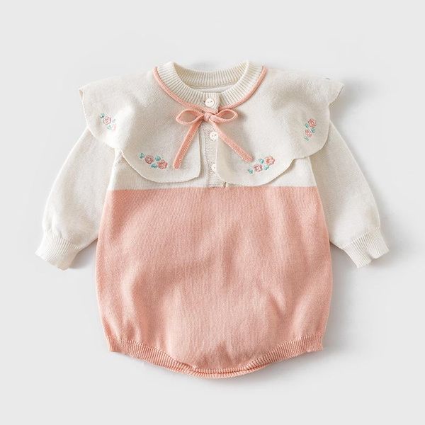 jumpsuits cute hit color knitted baby girls rompers long sleve autumn born clothes for 0-2 years kids, Blue
jumpsuits cute hit color knitted baby girls rompers long sleve autumn born clothes for 0-2 years kids, Blue