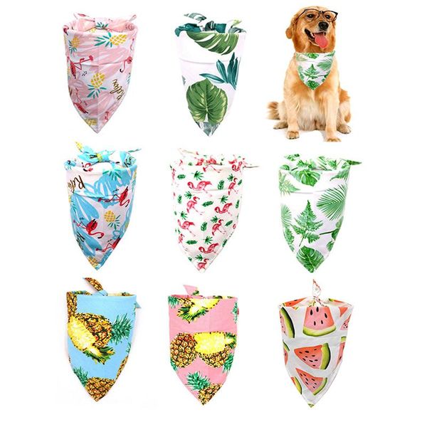 dog apparel pet accessories bandana flamingo & fruit pineapple watermelon printed scarf adjustable personalized bibs for cat
dog apparel pet accessories bandana flamingo & fruit pineapple watermelon printed scarf adjustable personalized bibs for cat
