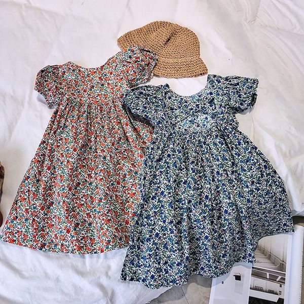 girl's dresses biniduckling summer kids girls dress flower printed short sleeve princess fashion toddler children clothes, Red;yellow
girl's dresses biniduckling summer kids girls dress flower printed short sleeve princess fashion toddler children clothes, Red;yellow