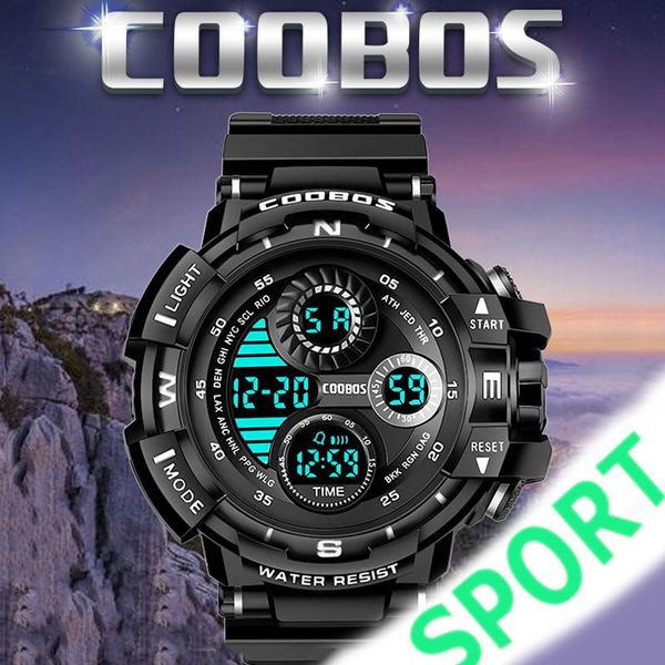 wristwatches creative multi-dial watch for men 50m waterproof electronic led male date outdoor sport digital clock, Slivery;brown
wristwatches creative multi-dial watch for men 50m waterproof electronic led male date outdoor sport digital clock, Slivery;brown