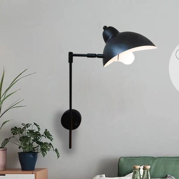 nordic black wall light el bedside lamp bedroom living room aisle simple wrought iron industrial
nordic black wall light el bedside lamp bedroom living room aisle simple wrought iron industrial