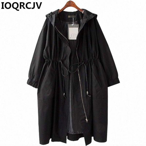 spring autumn new long trench coat women casual hooded windbreaker female black overcoat outerwear large size 3xl 4xl r793 w8hc
spring autumn new long trench coat women casual hooded windbreaker female black overcoat outerwear large size 3xl 4xl r793 w8hc