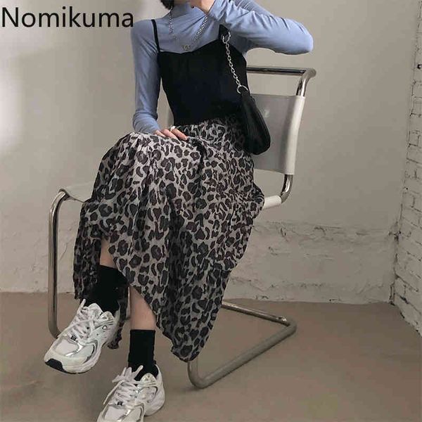 autumn leopard chiffon skirt women stretch waist chic korean loose a-line mid calf skirts female high street faldas 3d519 210514, Black
autumn leopard chiffon skirt women stretch waist chic korean loose a-line mid calf skirts female high street faldas 3d519 210514, Black
