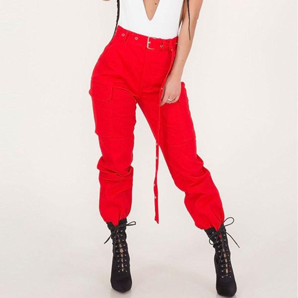 women's pants & capris women fashion punk cargo trousers high waist casual street style loose long with belted, Black;white
women's pants & capris women fashion punk cargo trousers high waist casual street style loose long with belted, Black;white