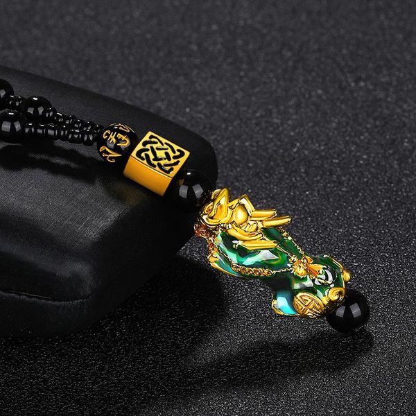 pendant necklaces imitation gold pixiu necklace thermochromic enamel lucky piqiu 3d hard sands plated jewelry, Silver
pendant necklaces imitation gold pixiu necklace thermochromic enamel lucky piqiu 3d hard sands plated jewelry, Silver