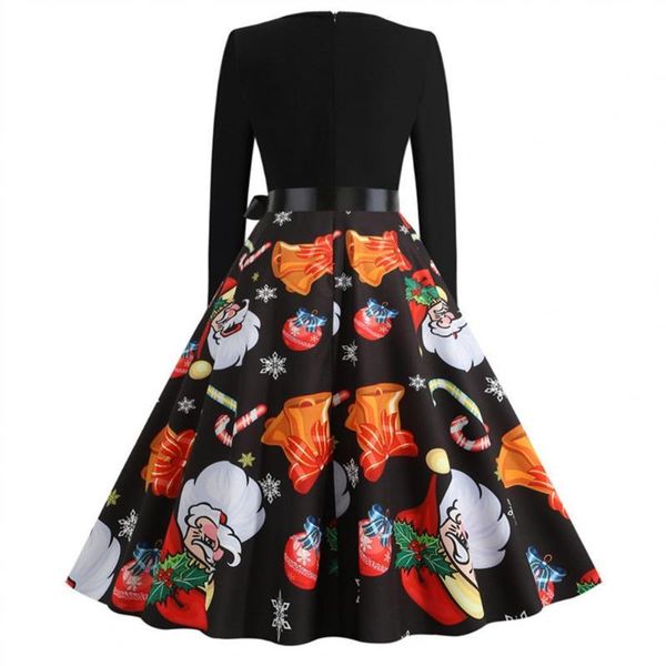 casual dresses positioning printing polyester christmas party midi dress for holiday, Black;gray
casual dresses positioning printing polyester christmas party midi dress for holiday, Black;gray