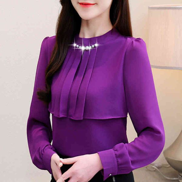 blusas mujer de moda long sleeve blouse women beading ruffles chiffon blouse shirt women womens and blouses c562 210426, White
blusas mujer de moda long sleeve blouse women beading ruffles chiffon blouse shirt women womens and blouses c562 210426, White