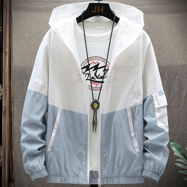 protection sun clothing men's summer ultra thin breathable korean slim trend hooded jacket, Black;brown
protection sun clothing men's summer ultra thin breathable korean slim trend hooded jacket, Black;brown
