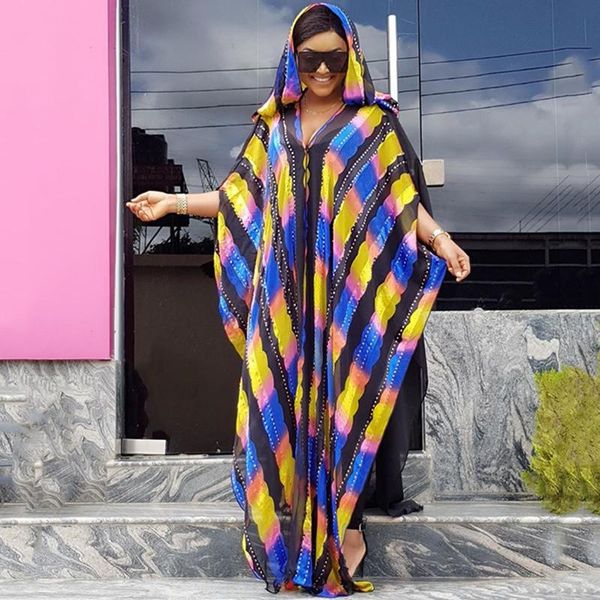 ethnic clothing women's traditional african dashiki abaya chiffon women long dress rainbow print loose caftan marocain djellaba femme, Red
ethnic clothing women's traditional african dashiki abaya chiffon women long dress rainbow print loose caftan marocain djellaba femme, Red