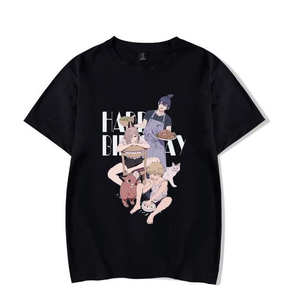 men's t-shirts chainsaw man japan anime men woman manga cotton printed o-neck summer streetwear clothes harajuku short sleeves tees, White;black
men's t-shirts chainsaw man japan anime men woman manga cotton printed o-neck summer streetwear clothes harajuku short sleeves tees, White;black