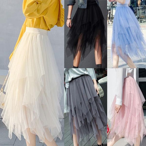 skirts 2021 women skirt brand tulle elastic high waist underskirt ballet irregular pleated maxi sheer tutu clothing, Black
skirts 2021 women skirt brand tulle elastic high waist underskirt ballet irregular pleated maxi sheer tutu clothing, Black