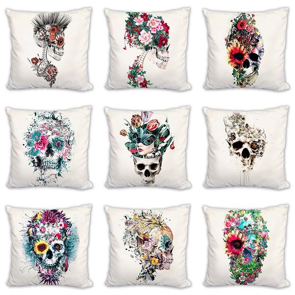 cushion/decorative pillow throw cover square colorful mexican pattern sugar skulls and flowers on dark cushion home sofa decor decoration sa
cushion/decorative pillow throw cover square colorful mexican pattern sugar skulls and flowers on dark cushion home sofa decor decoration sa