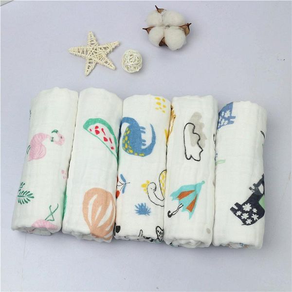 towels & robes 30*50cm cotton 6 layers gauze baby face towel infant cartoon hand bathing bibs feeding handkerchief
towels & robes 30*50cm cotton 6 layers gauze baby face towel infant cartoon hand bathing bibs feeding handkerchief