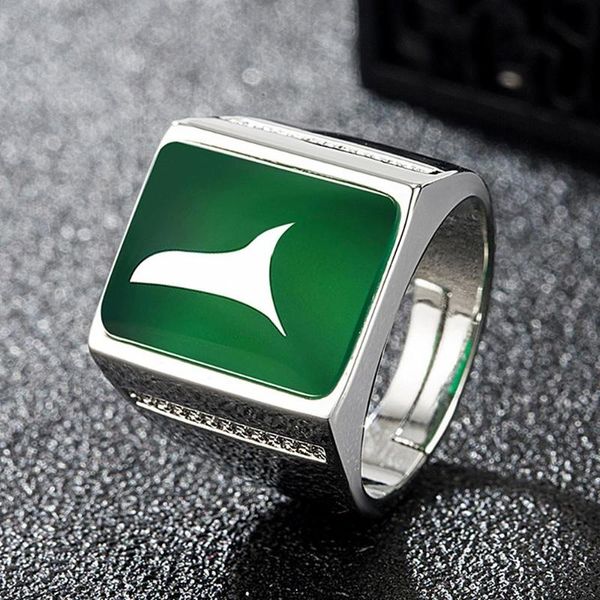 cluster rings vintage fashion big square green jade gemstones bague white gold silver color zircon diamonds for men party accessory gift, Golden;silver
cluster rings vintage fashion big square green jade gemstones bague white gold silver color zircon diamonds for men party accessory gift, Golden;silver