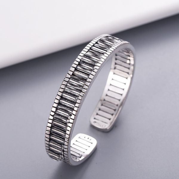 vintage bangle couple bracelet open bracelets fashion personality silver plated jewelry supply, Black
vintage bangle couple bracelet open bracelets fashion personality silver plated jewelry supply, Black