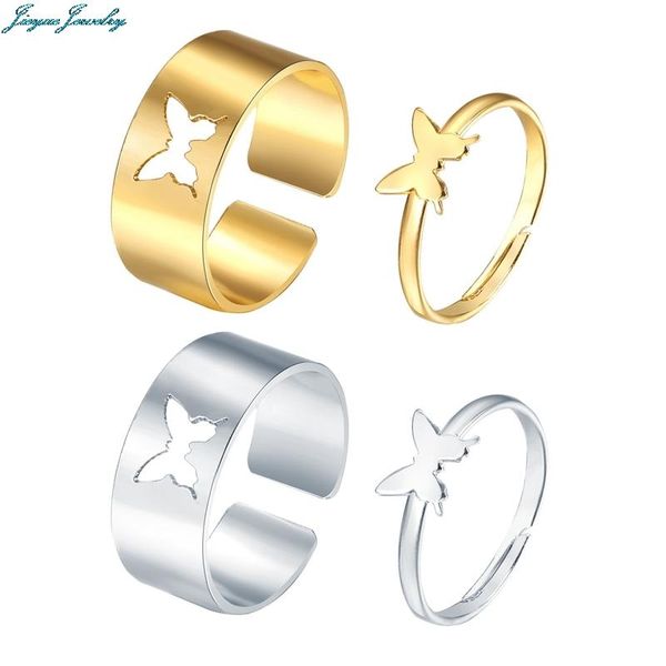wedding rings trendy gold color butterfly for women men lover couple set friendship engagement open 2021 jewelry, Slivery;golden
wedding rings trendy gold color butterfly for women men lover couple set friendship engagement open 2021 jewelry, Slivery;golden