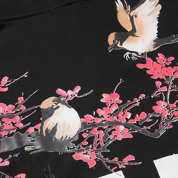 men hip hop hoodies sweatshirt floral bird print harajuku streetwear chinese kanji hoodie pullover autumn hiphop oversized 200923, Black
men hip hop hoodies sweatshirt floral bird print harajuku streetwear chinese kanji hoodie pullover autumn hiphop oversized 200923, Black