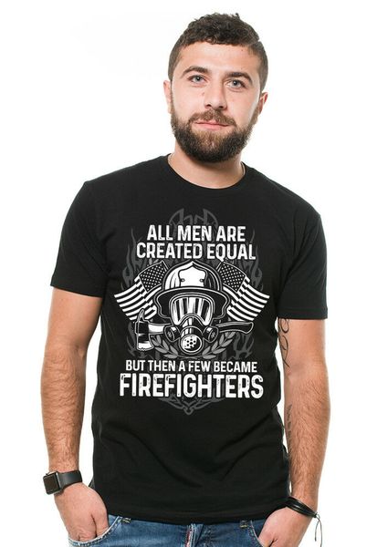 firefighter t-shirt american firefighter tee shirt all men are created equal tee, White;black
firefighter t-shirt american firefighter tee shirt all men are created equal tee, White;black