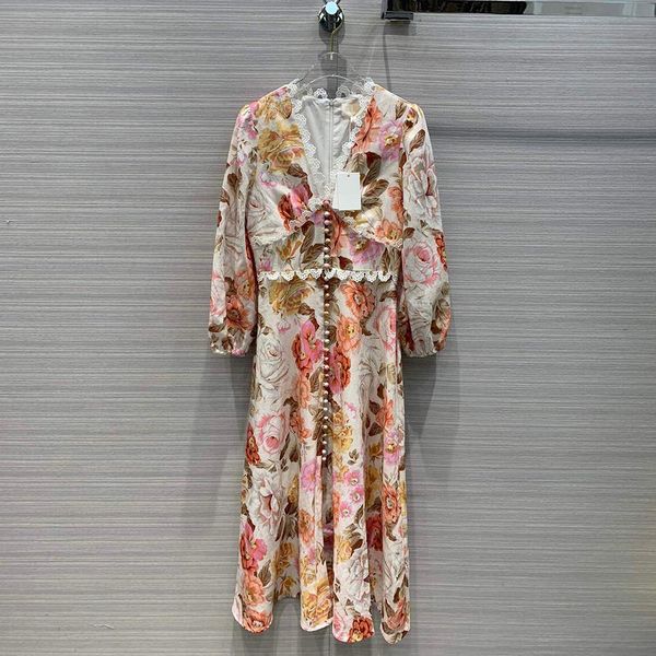 dress high-end bohemian holiday luxury runway brand sleeve lace flora print cotton linen dresses women long dress, Black;gray
dress high-end bohemian holiday luxury runway brand sleeve lace flora print cotton linen dresses women long dress, Black;gray