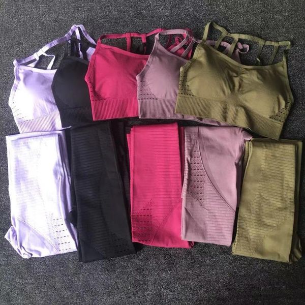 women seamless yoga set sports bra high waist hip tight trousers gym workout clothes sportswear suit outfit
women seamless yoga set sports bra high waist hip tight trousers gym workout clothes sportswear suit outfit
