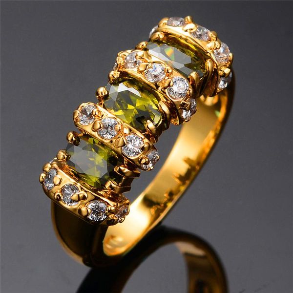 wedding rings luxury female olive green crystal zircon ring fashion gold color unique style promise engagement for women, Slivery;golden
wedding rings luxury female olive green crystal zircon ring fashion gold color unique style promise engagement for women, Slivery;golden