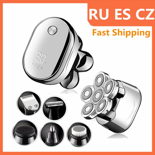 6 blades digital display rechargeable electric shaver men hair beard trimmer electric razor wet dry men face shaving machine
6 blades digital display rechargeable electric shaver men hair beard trimmer electric razor wet dry men face shaving machine
