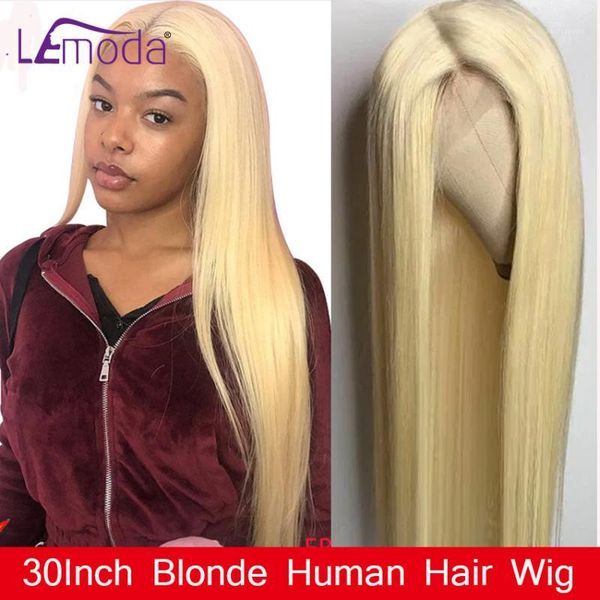 30inch 613 blonde human hair wigs 4x4 lace closure wig pre plucked with baby lemoda remy long 150% high ratio1, Black;brown
30inch 613 blonde human hair wigs 4x4 lace closure wig pre plucked with baby lemoda remy long 150% high ratio1, Black;brown