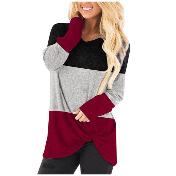 women's blouses & shirts cross collared tied pullover blouse women elegant long sleeve basic clothing v neck casual oversized tunic 40#, White
women's blouses & shirts cross collared tied pullover blouse women elegant long sleeve basic clothing v neck casual oversized tunic 40#, White